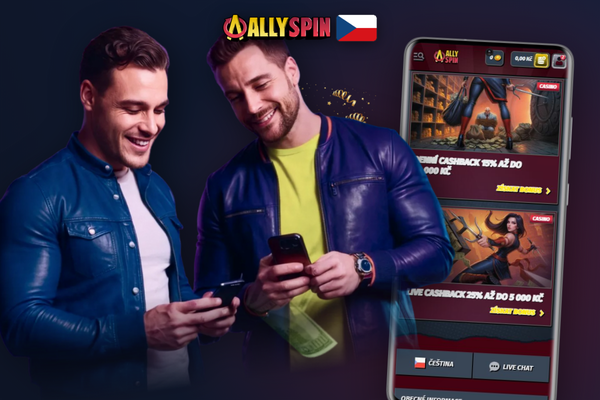 Bonusový a reálný zůstatek jako dvě peněženky v Allyspin Casino