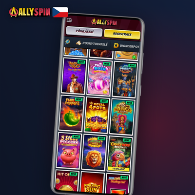 Allyspin Casino app nabízí přes 12 000 her od předních vývojářů v mobilu