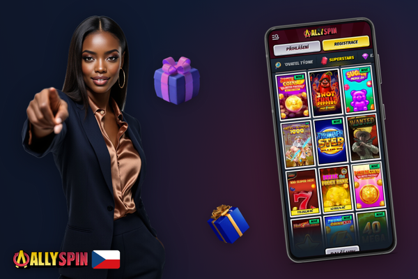 Postup instalace Allyspin Casino aplikace s ikonou zákaznické podpory 24/7