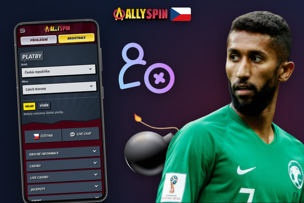 Nastavení minimálního vkladu a limitů v uživatelském účtu Allyspin Casino