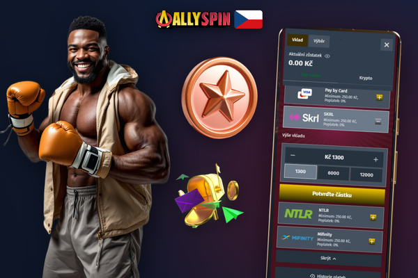 Pole pro promo kód ALLGIFT21 v pokladně Allyspin Casino pro aktivaci uvítacího bonusu