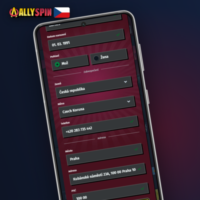 Registrace přes sociální sítě propojí váš profil s Allyspin Casino během pár vteřin