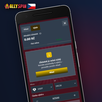 Elektronická peněženka Skrill nebo Neteller pro výběr peněz v Allyspin Casino