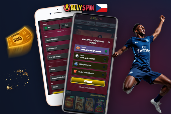 Dvoufaktorové ověření a silné heslo chrání váš účet v Allyspin Casino