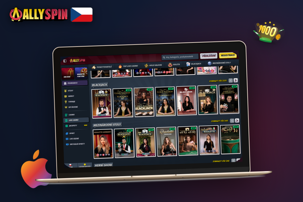 Zástupce Allyspin Casino pro počítač přidaný na plochu Windows nebo macOS